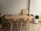 Table et chaises en bois Ikea, Maison & Meubles, Chaises, Neuf, Brun, Enlèvement, Bois