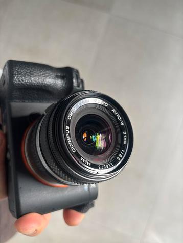 Olympus om zuiko 21mm f3.5 pancake beschikbaar voor biedingen