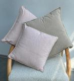 Set van 3 nieuwe kussenslopen mét kussen David Fussenegger, Ophalen of Verzenden, Beige