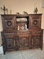 Antieke handgesneden eiken kast (Stijl: Oostenrijk/Tirol), Ophalen