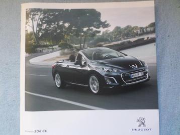 Peugeot 308 Coupe & Cabrio CC 2011 Brochure beschikbaar voor biedingen