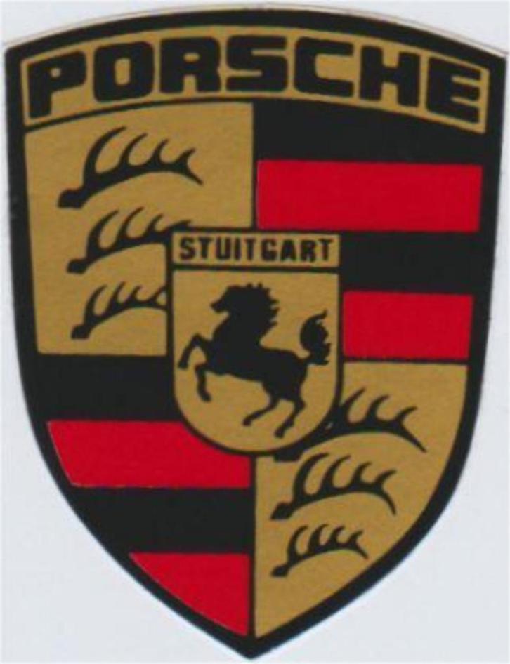 Porsche sticker #5, Auto diversen, Autostickers, Verzenden