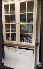 Landelijke eetplaats (vol hout) met 6 stoelen, Huis en Inrichting, Ophalen