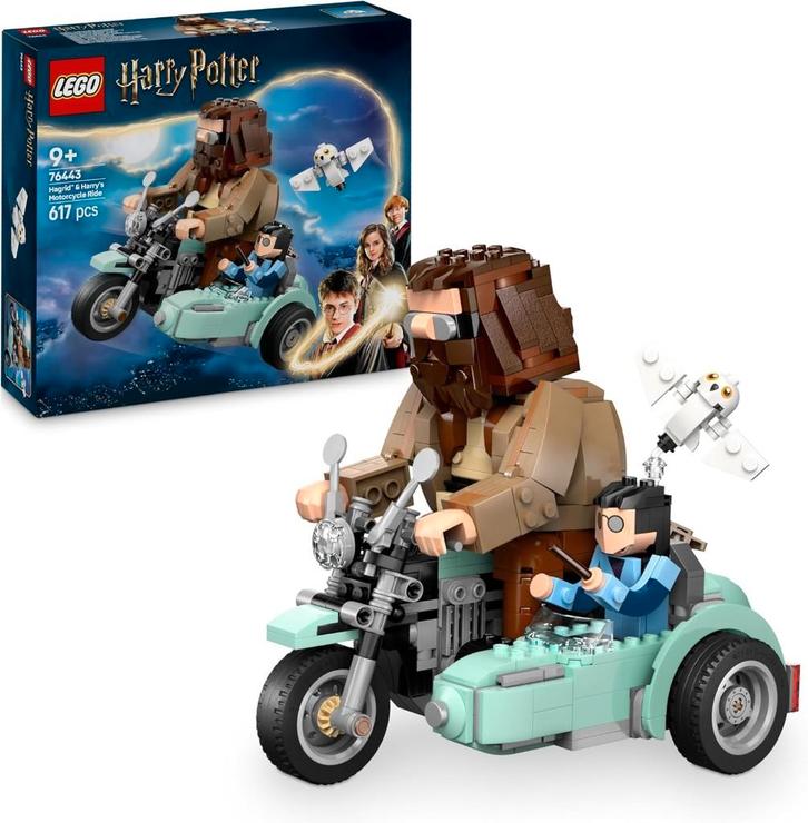 Neuf - Lego La balade en moto de Hagrid et Harry (76443), Enfants & Bébés, Jouets | Duplo & Lego, Neuf, Lego, Ensemble complet