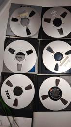 10 x AGFA - SCOTCH - BASF Metal Reels 26,5cm LOT + 4 kunstst, Ophalen