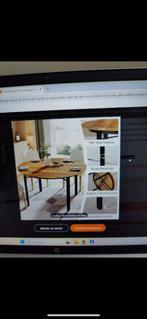 Table ronde brune, Maison & Meubles, Tables | Tables à manger, Neuf, Quatre personnes, Rond, Enlèvement