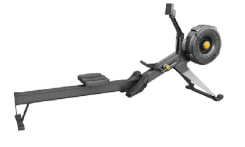 Gymfit Air Rower | roeier | cardio |, Sport en Fitness, Fitnessmaterialen, Zo goed als nieuw, Armen, Benen, Borst, Buik, Rug, Ophalen of Verzenden