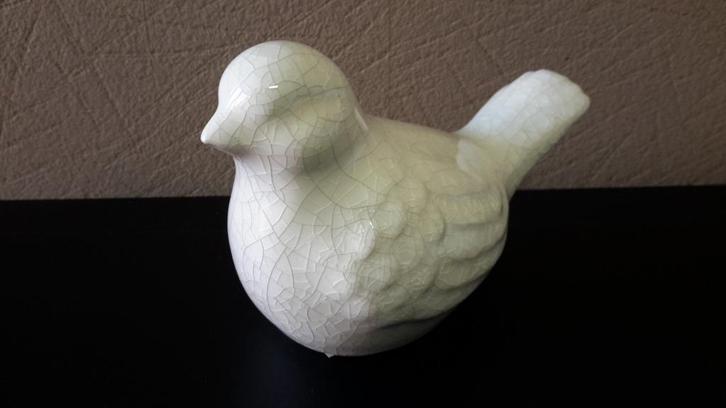 Lot / partij keramieken vogels craquelé ( NIEUW ), Antiek en Kunst, Kunst | Beelden en Houtsnijwerken, Ophalen of Verzenden