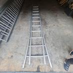 Dubbele ladder 2x 2,90 meter. 2X 11 treden, Ladder