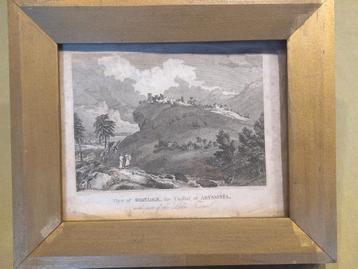 Gravure ancienne : Vue de Gondar (W.M. Craig), Enlèvement