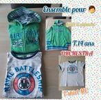 Gilet à capuche +t-shirt MC pour garçon -Orchestra-T.14 an, Ophalen of Verzenden, Gebruikt