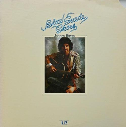 JOHNNY RIVERS – Blue Suede Shoes ( 1973 LP Country Rock ), Cd's en Dvd's, Vinyl | Rock, Ophalen of Verzenden
