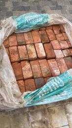 Lot overschot façade steen Belle époque de Mons, Doe-het-zelf en Bouw, Metselstenen, Ophalen, Zo goed als nieuw, Bakstenen