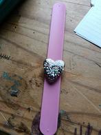 Bracelet à clip en forme de cœur pour enfants, Enlèvement, Neuf, Bracelet