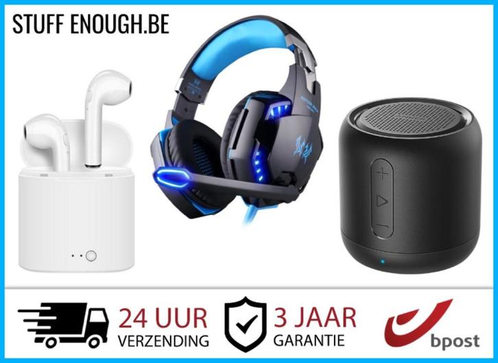 Draadloze Oortjes Headset Luidspreker Koptelefoon Oordopjes, Audio, Tv en Foto, Luidsprekerboxen, Nieuw, Overige typen, Overige merken