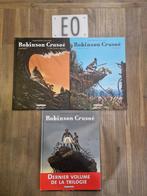 Lot de 3 bd Robinson crusoe tome 1 à 3 en eo (série complète, Livres, Comme neuf, Enlèvement ou Envoi