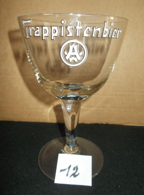 Trappistenbier AW - bierglas - 332gr. - WESTMALLE - 12, Verzamelen, Biermerken, Gebruikt, Glas of Glazen, Overige merken, Ophalen of Verzenden