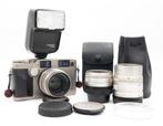 Contax G2, 3x Carl Zeiss (28mm, 45mm, 90mm) + TLA + Extra, Audio, Tv en Foto, Fotocamera's Analoog, Ophalen of Verzenden, Compact