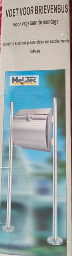 Voet voor brievenbus., Ophalen of Verzenden, Nieuw, Inox