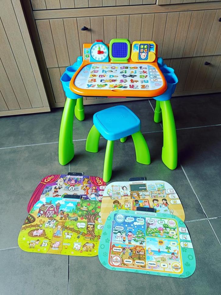 Vtech Leertafel voor letters en woorden, Kinderen en Baby's, Speelgoed | Vtech, Zo goed als nieuw, 2 tot 4 jaar, Ophalen