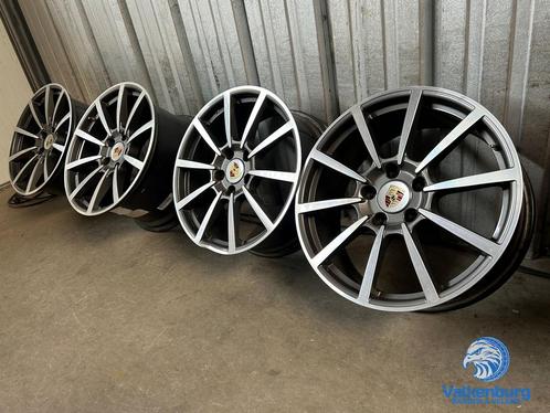 Originele Porsche 911 911 II 20 inch velgen 5x130 TPMS breed, Auto-onderdelen, Banden en Velgen, Velg(en), 20 inch, Personenwagen