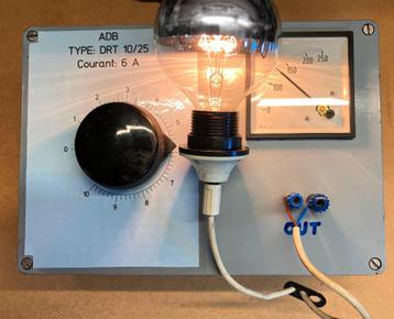 Variac, autotransformator, reostaat,... beschikbaar voor biedingen