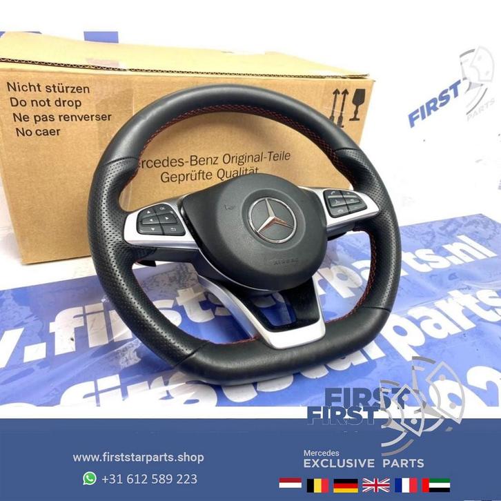 AMG STUUR + AIRBAG Mercedes W176 W246 W117 W204 W212 W156 A, Auto-onderdelen, Interieur en Bekleding, Mercedes-Benz, Gebruikt