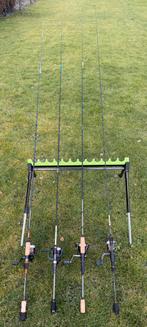 4 Forel Hengels in Top staat en materiaal, Enlèvement ou Envoi, Comme neuf, Ensemble complet