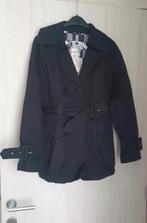 Trenchcoat GIACOMO maat 38, Kleding | Dames, Jassen | Zomer, Maat 38/40 (M), Zwart, Ophalen of Verzenden, Zo goed als nieuw