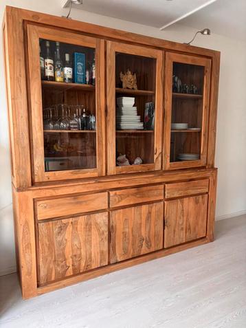 Teakhouten buffet kast 225x220 beschikbaar voor biedingen