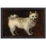 Spits Hond - Thomas Gainsborough canvas + baklijst 70x50cm, Nieuw, Print, 50 tot 75 cm, Oorspronkelijke maker