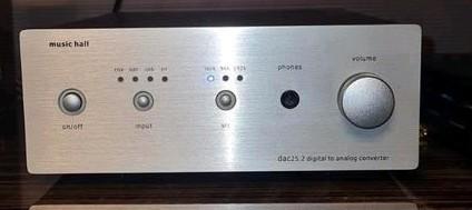 Music Hall DAC 25.2 TUBE 6922, Audio, Tv en Foto, Luidsprekerboxen, Zo goed als nieuw, Overige typen, Overige merken, Ophalen