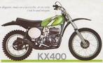 kawasaki kx 400 1976 twinshock vintage, Motoren, 400 cc, Crossmotor, Meer dan 35 kW, 1 cilinder