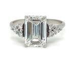 Gouden ring met diamant totaal 3.38ct!! IGI certif NIEUW!!, Handtassen en Accessoires, Ringen, Nieuw, Ophalen of Verzenden, 17 tot 18