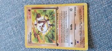 Carte pokemon ferosinge first edition  beschikbaar voor biedingen