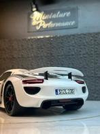 1/18 Porsche 918, Ophalen of Verzenden, Zo goed als nieuw, Auto