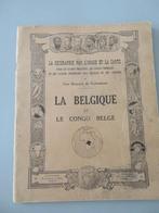 schoolboek La Belgique et le Congo Belge Geographie 1940,s, Boeken, Verzenden, Zo goed als nieuw, Aardrijkskunde