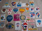 Groot lot sticker ballonvaart luchtballon Ballooning, Ophalen of Verzenden, Zo goed als nieuw, Bedrijf of Vereniging
