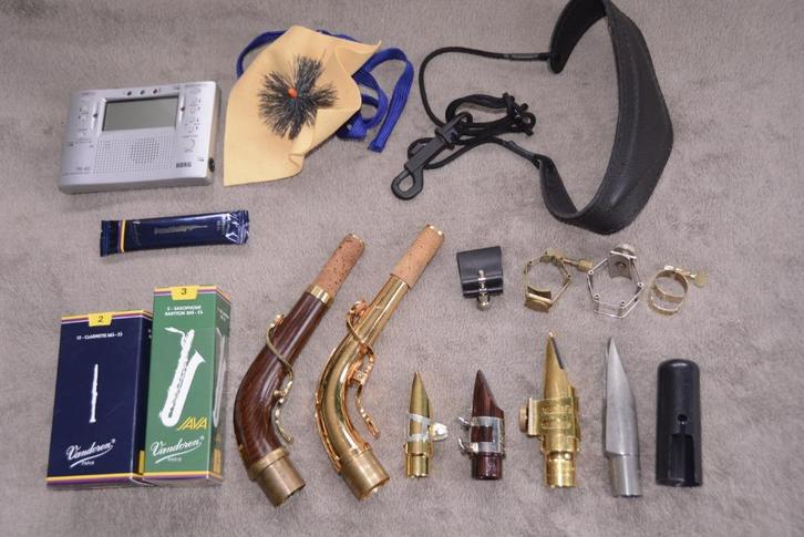 Toebehoren Saxofoon en Klarinet, Muziek en Instrumenten, Instrumenten | Toebehoren, Zo goed als nieuw, Saxofoon, Ophalen of Verzenden