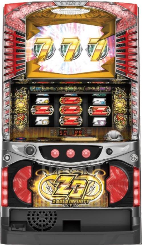 pachislo - Z GOLD INFINITY, Verzamelen, Automaten | Gokkasten en Fruitautomaten, Zo goed als nieuw, Overige munten, Met sleutels