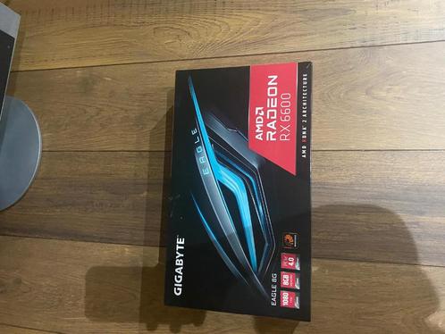 Gigabyte RX 6600 8G Eagle, Informatique & Logiciels, Cartes vidéo, Comme neuf, AMD, PCI-Express 4.0, GDDR6, HDMI, DisplayPort