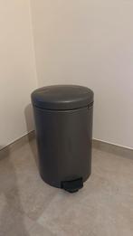 Pedaalemmer Brabantia 12l, Ophalen, Inox, Gebruikt, Met pedaal