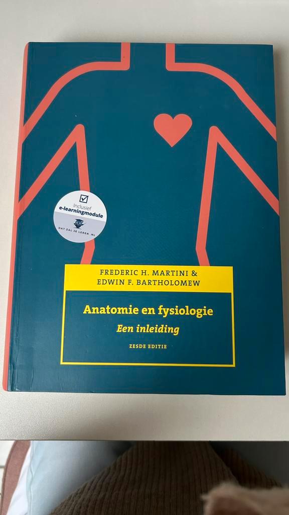Frederic H. Martini - Anatomie en fysiologie, een inleiding, Boeken, Schoolboeken, Nederlands, Ophalen of Verzenden