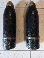 WWI 2 Duitse granaten 39 cm lang. 0486 215927, Ophalen
