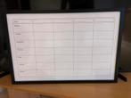 Whiteboard weekplanner, Ophalen, Gebruikt, Magneetbord