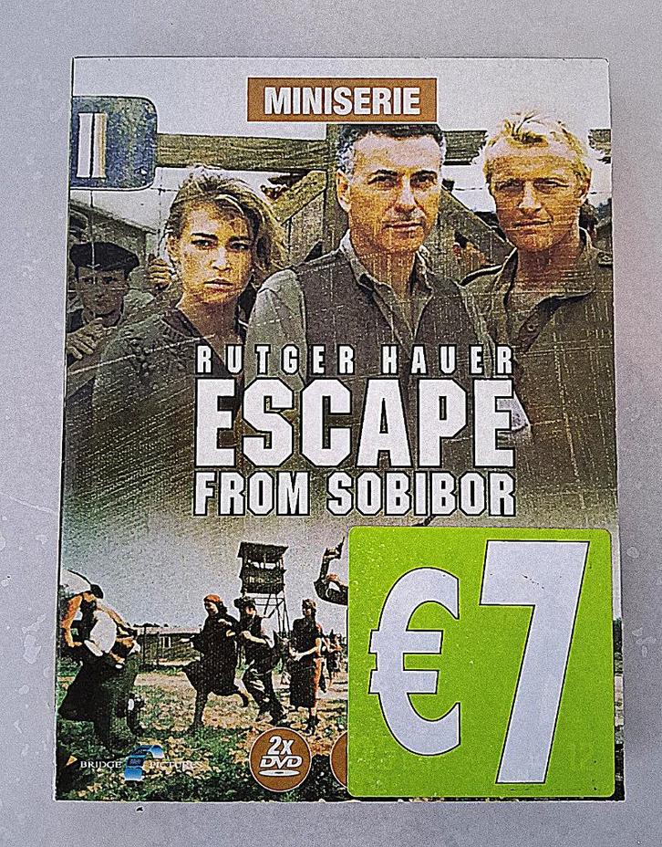 M:SERIE Escape From Sobibor️ EXTRA LANG 2,5 uur📀2dvds✡️holo, Cd's en Dvd's, Dvd's | Actie, Zo goed als nieuw, Oorlog, Ophalen of Verzenden