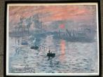 Reproductie op print van Monet Impression soleil levant, Ophalen