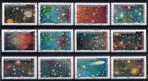 Postzegels uit Frankrijk - K 2757 - Heelal, Postzegels en Munten, Postzegels | Europa | Frankrijk, Gestempeld, Ophalen of Verzenden