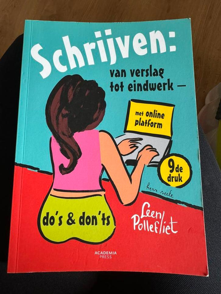 Leen Pollefliet - Schrijven: van verslag tot eindwerk, Boeken, Overige Boeken, Nieuw, Ophalen of Verzenden