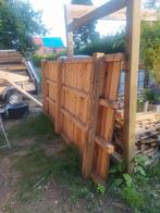 Houten platform, Tuin en Terras, Ophalen, Gebruikt, Balken